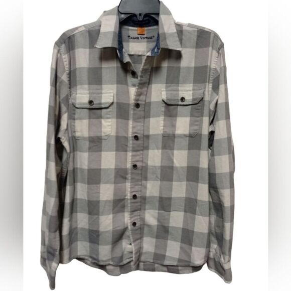 Tailor Vintage luxe performance flannel shirt - Picture 1 of 4